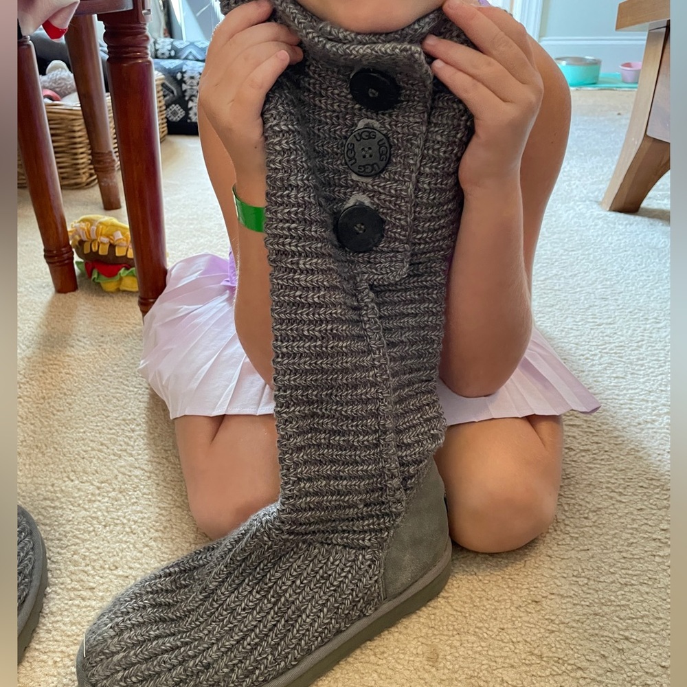 Ugh cardi knit boots